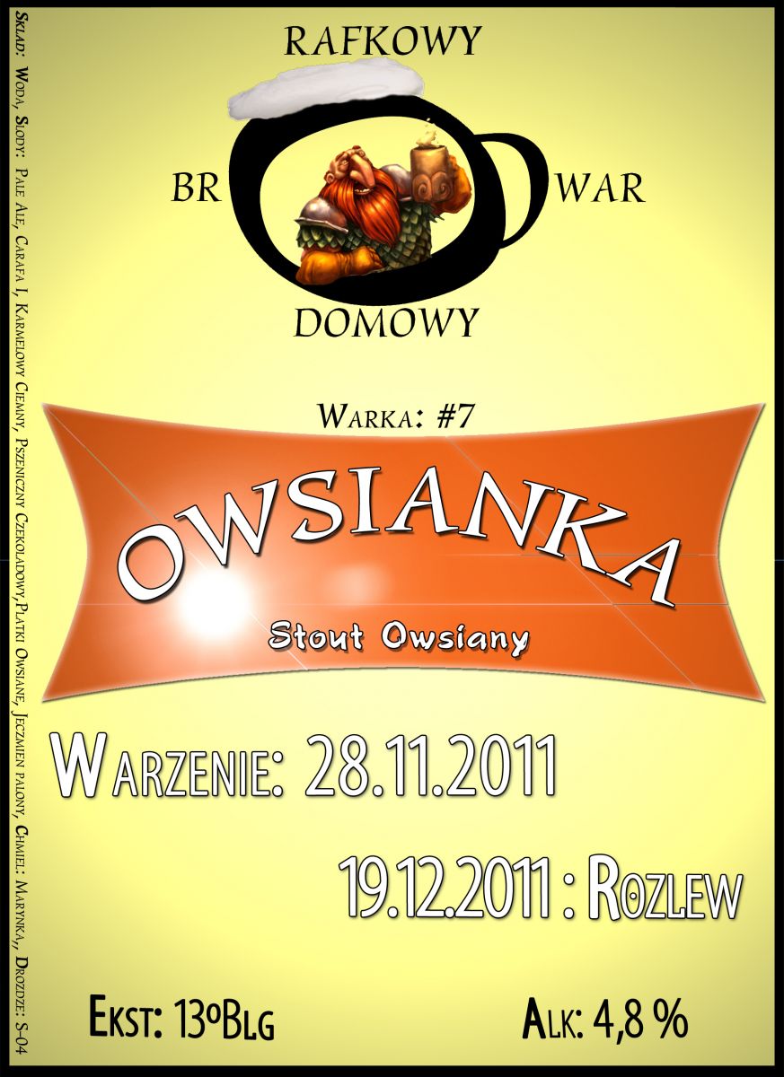 Owsianka - Stout Owsiany