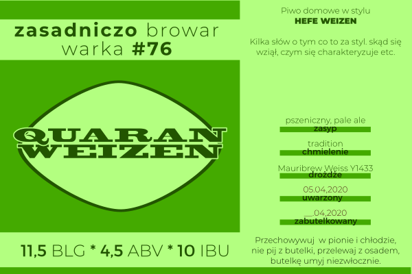 #74 Quaran Weizen